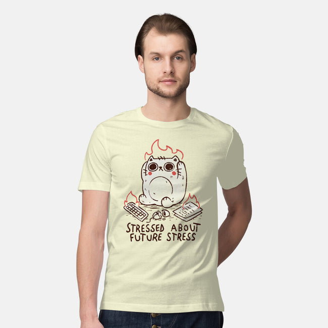 Stressed About Future Stress-Mens-Premium-Tee-koalastudio