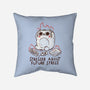 Stressed About Future Stress-None-Removable Cover w Insert-Throw Pillow-koalastudio