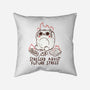 Stressed About Future Stress-None-Removable Cover w Insert-Throw Pillow-koalastudio