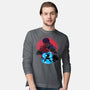 Wanderer Fighter-Mens-Long Sleeved-Tee-rmatix