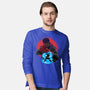 Wanderer Fighter-Mens-Long Sleeved-Tee-rmatix