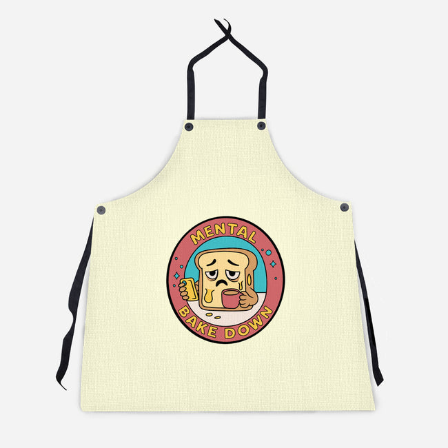 Mental Bake Down-Unisex-Kitchen-Apron-Loobs