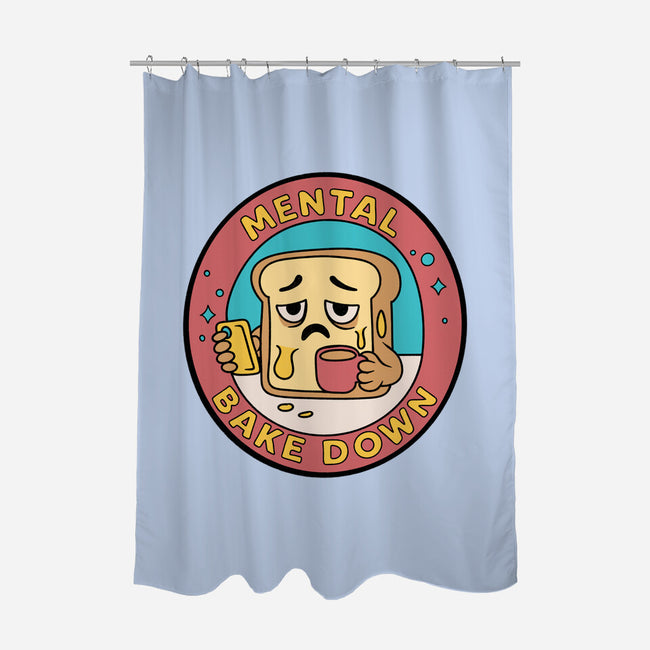 Mental Bake Down-None-Polyester-Shower Curtain-Loobs