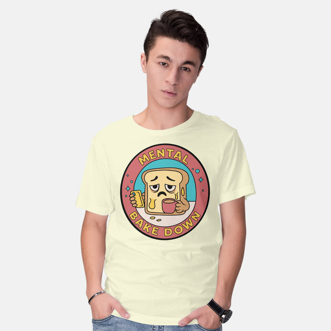 Mental Bake Down-Mens-Basic-Tee-Loobs