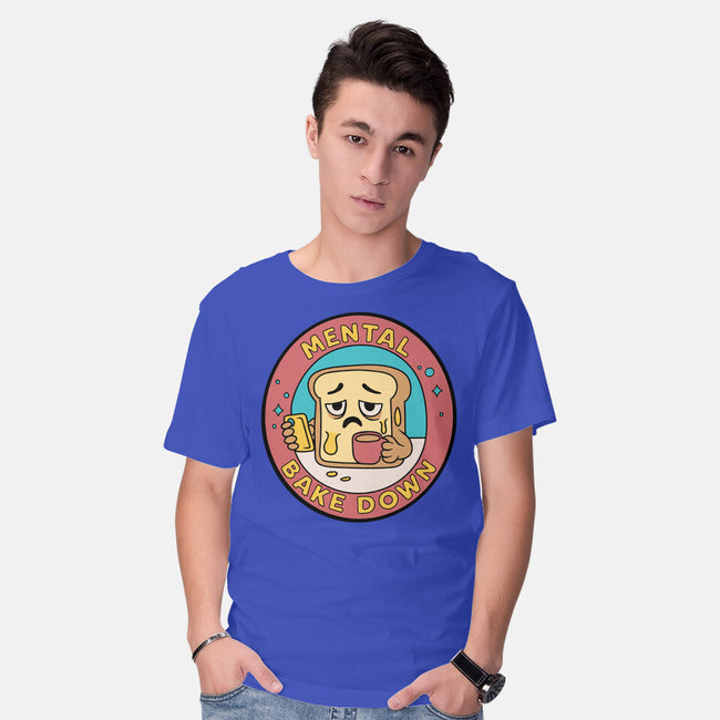 Mental Bake Down-Mens-Basic-Tee-Loobs