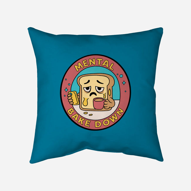 Mental Bake Down-None-Removable Cover w Insert-Throw Pillow-Loobs