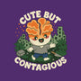 Cute But Contagious-Womens-Fitted-Tee-Loobs