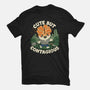 Cute But Contagious-Womens-Fitted-Tee-Loobs