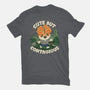 Cute But Contagious-Womens-Fitted-Tee-Loobs