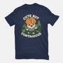 Cute But Contagious-Womens-Fitted-Tee-Loobs