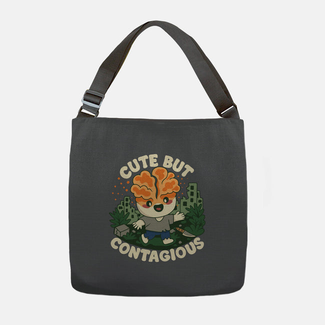 Cute But Contagious-None-Adjustable Tote-Bag-Loobs