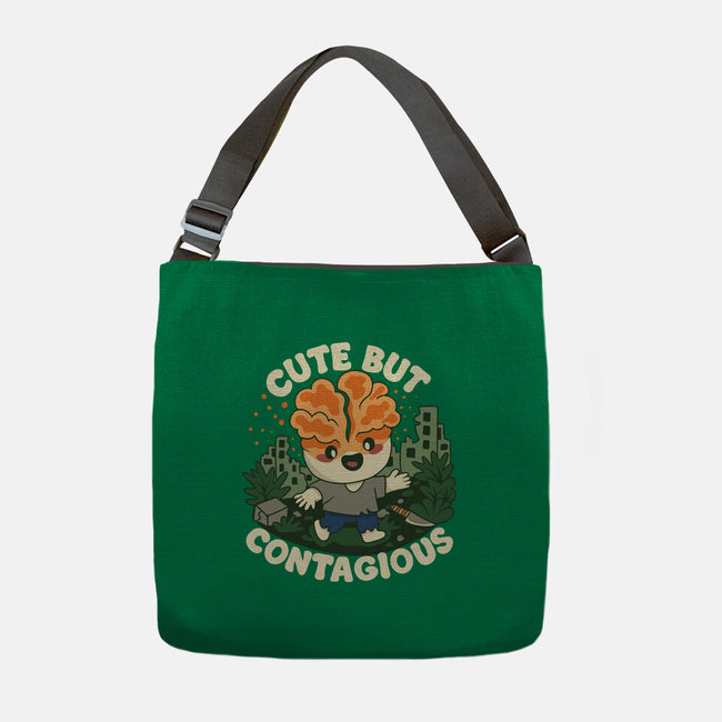 Cute But Contagious-None-Adjustable Tote-Bag-Loobs