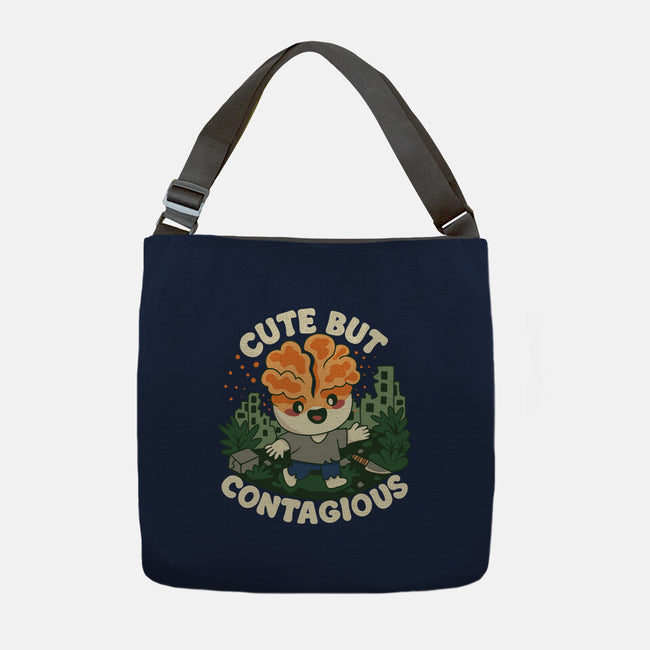 Cute But Contagious-None-Adjustable Tote-Bag-Loobs