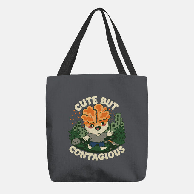 Cute But Contagious-None-Basic Tote-Bag-Loobs