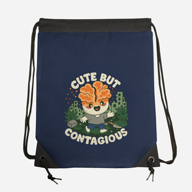 Cute But Contagious-None-Drawstring-Bag-Loobs