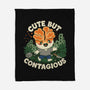 Cute But Contagious-None-Fleece-Blanket-Loobs