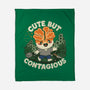 Cute But Contagious-None-Fleece-Blanket-Loobs