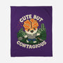Cute But Contagious-None-Fleece-Blanket-Loobs