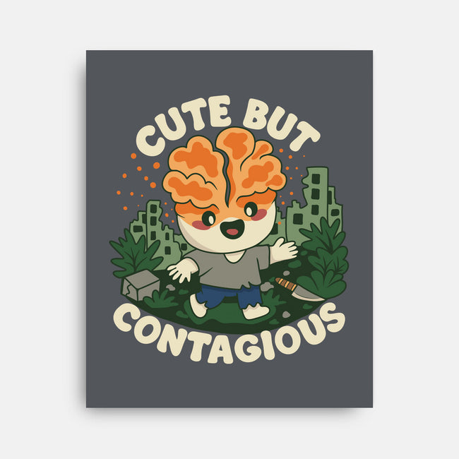 Cute But Contagious-None-Stretched-Canvas-Loobs