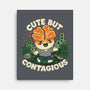 Cute But Contagious-None-Stretched-Canvas-Loobs