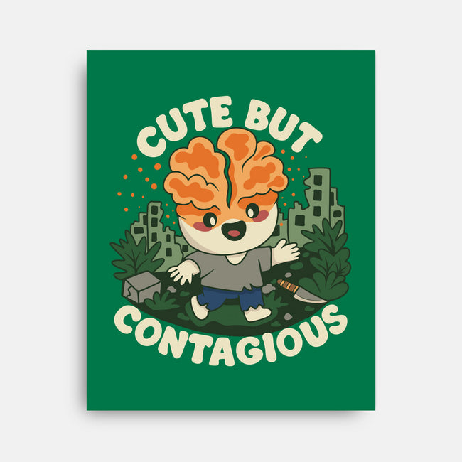 Cute But Contagious-None-Stretched-Canvas-Loobs