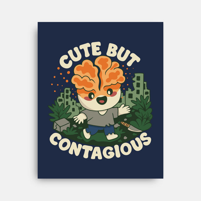 Cute But Contagious-None-Stretched-Canvas-Loobs