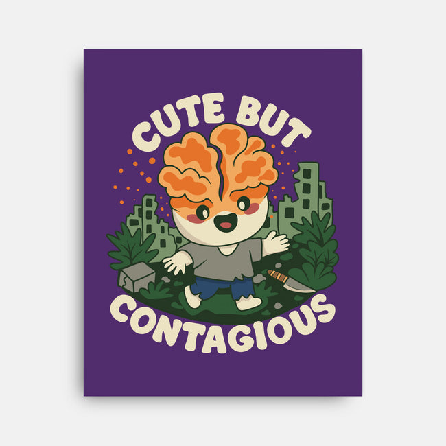 Cute But Contagious-None-Stretched-Canvas-Loobs