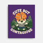 Cute But Contagious-None-Stretched-Canvas-Loobs