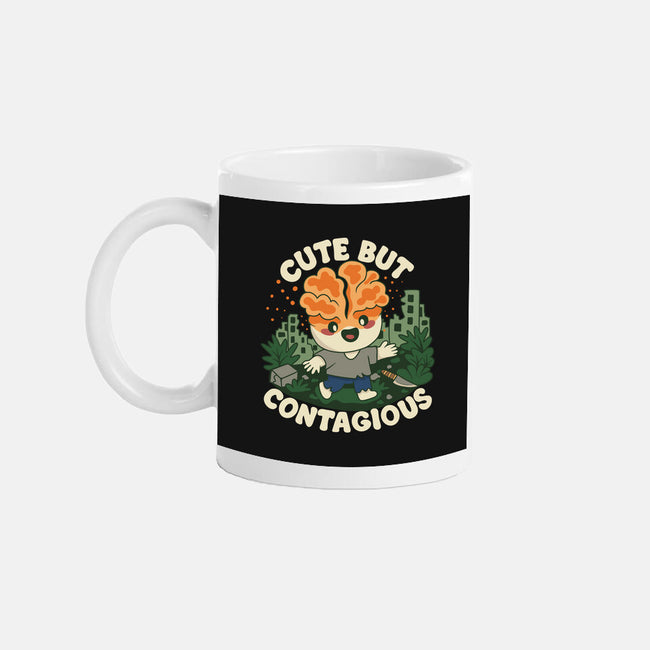 Cute But Contagious-None-Mug-Drinkware-Loobs