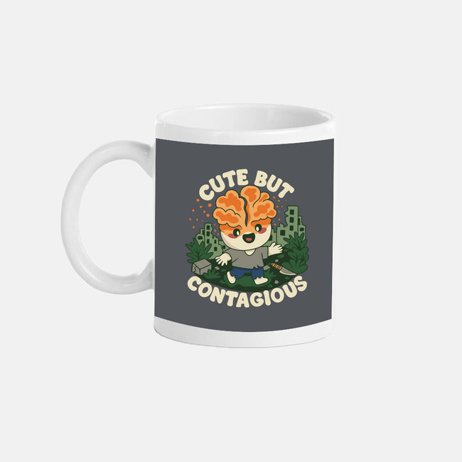 Cute But Contagious-None-Mug-Drinkware-Loobs