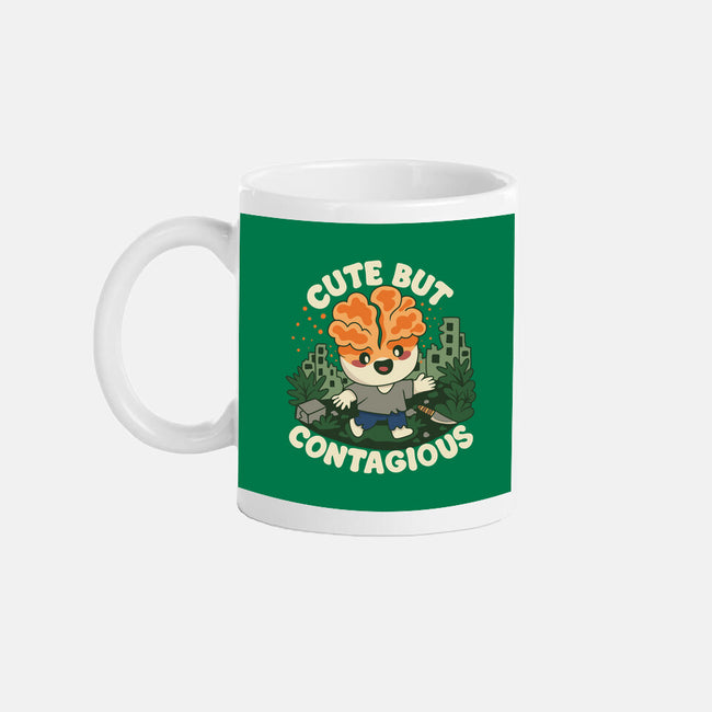 Cute But Contagious-None-Mug-Drinkware-Loobs