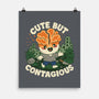 Cute But Contagious-None-Matte-Poster-Loobs