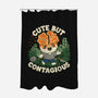 Cute But Contagious-None-Polyester-Shower Curtain-Loobs