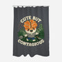 Cute But Contagious-None-Polyester-Shower Curtain-Loobs