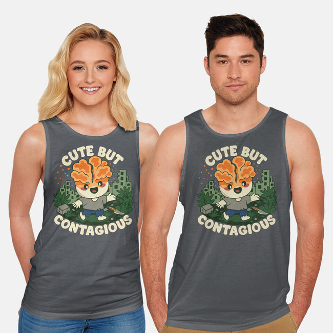 Cute But Contagious-Unisex-Basic-Tank-Loobs