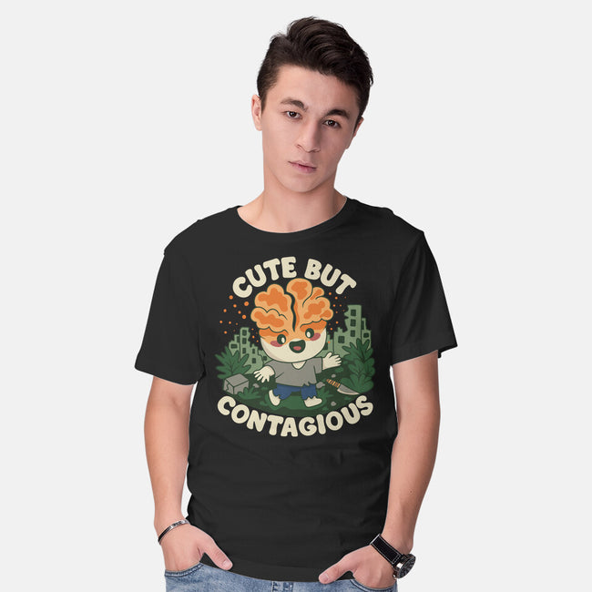 Cute But Contagious-Mens-Basic-Tee-Loobs