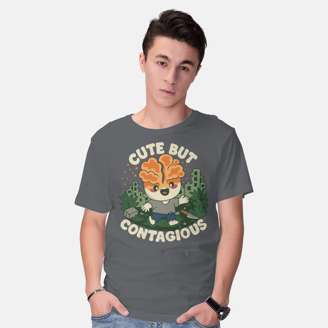 Cute But Contagious-Mens-Basic-Tee-Loobs