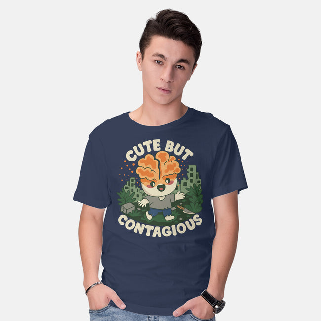 Cute But Contagious-Mens-Basic-Tee-Loobs