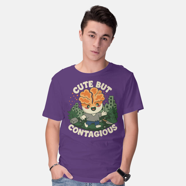 Cute But Contagious-Mens-Basic-Tee-Loobs