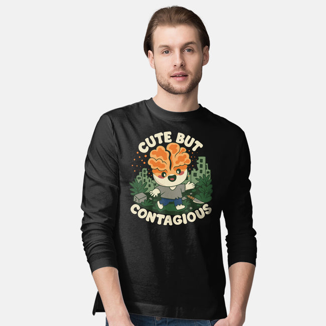 Cute But Contagious-Mens-Long Sleeved-Tee-Loobs