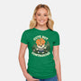 Cute But Contagious-Womens-Fitted-Tee-Loobs