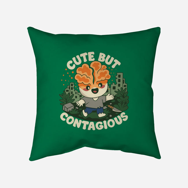 Cute But Contagious-None-Removable Cover w Insert-Throw Pillow-Loobs