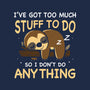 I Don't Do Anything-Mens-Premium-Tee-Vallina84