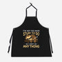 I Don't Do Anything-Unisex-Kitchen-Apron-Vallina84