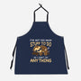 I Don't Do Anything-Unisex-Kitchen-Apron-Vallina84