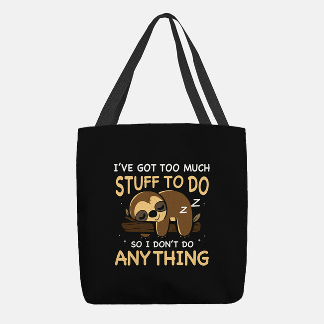 I Don't Do Anything-None-Basic Tote-Bag-Vallina84