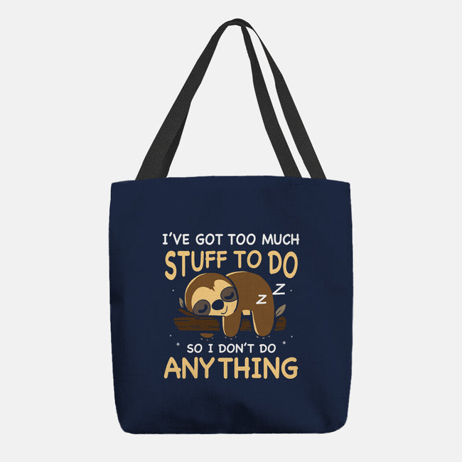 I Don't Do Anything-None-Basic Tote-Bag-Vallina84