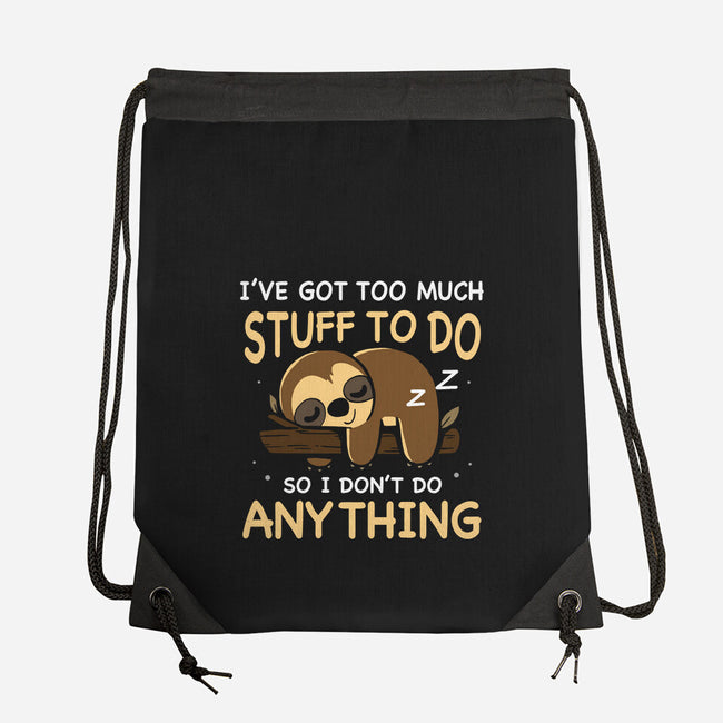 I Don't Do Anything-None-Drawstring-Bag-Vallina84