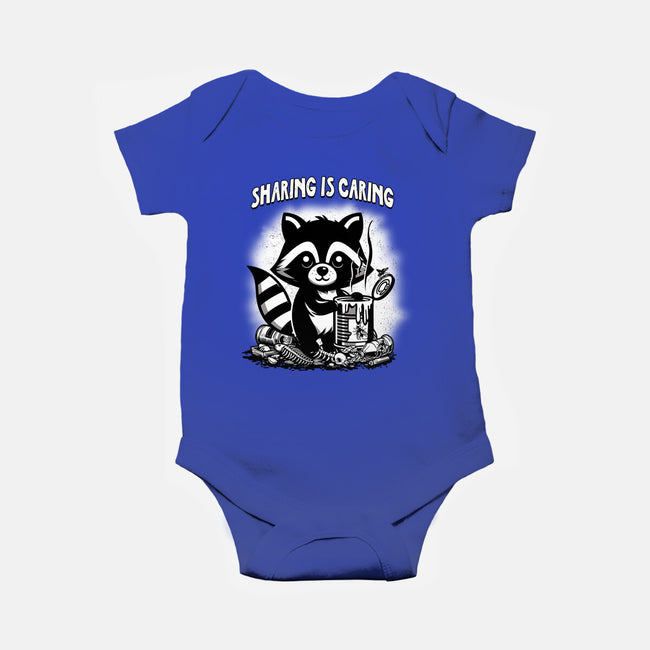 Sharing Is Caring-Baby-Basic-Onesie-palmstreet