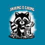 Sharing Is Caring-None-Adjustable Tote-Bag-palmstreet